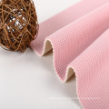 warm bonded fleece fabric 95% Polyester 5% Spandex velvet fabric super soft  winter coat fabric